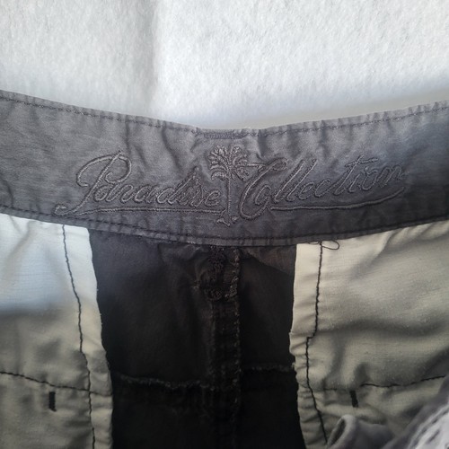 mens paradise collection dark deep gray black cargo shorts size 40 - Picture 5 of 6