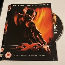 XXx DVD (2003) Vin Diesel, Cohen (DIR) cert 12 disc cover only
