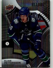2021-22 Upper Deck Allure Elias Pettersson #62 Vancouver Canucks