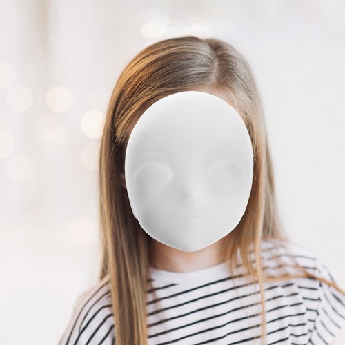 4 Pcs Fuchsgesichtsmaske Leere Selber Machen Zum Dekorieren - Afbeelding 5 van 12