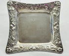 Gorham Sterling Silver Floral Art Nouveau Pin Tray Dish B2025 129g