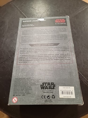 Star Wars Elite Series Supreme Leader Snoke 6" Die Cast Actionfigur 2017 - Bild 3 von 4