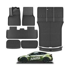 KARPAL Floor Mats for Tesla Model Y Juniper 2025 2026 5-Seater (Not Fit 7 Sea...