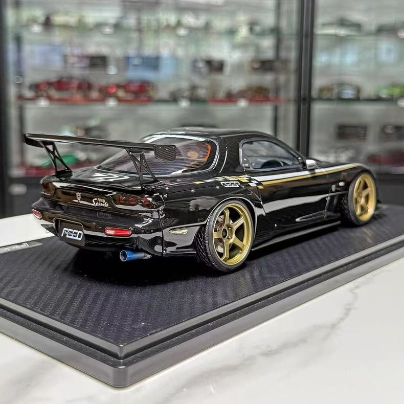 ignition model 1/18 マツダ RX-7 FD3S IG0294 RARE* Ignition Model 1/18 FEED Mazda RX-7 (FD3S) Black JDM Fujita