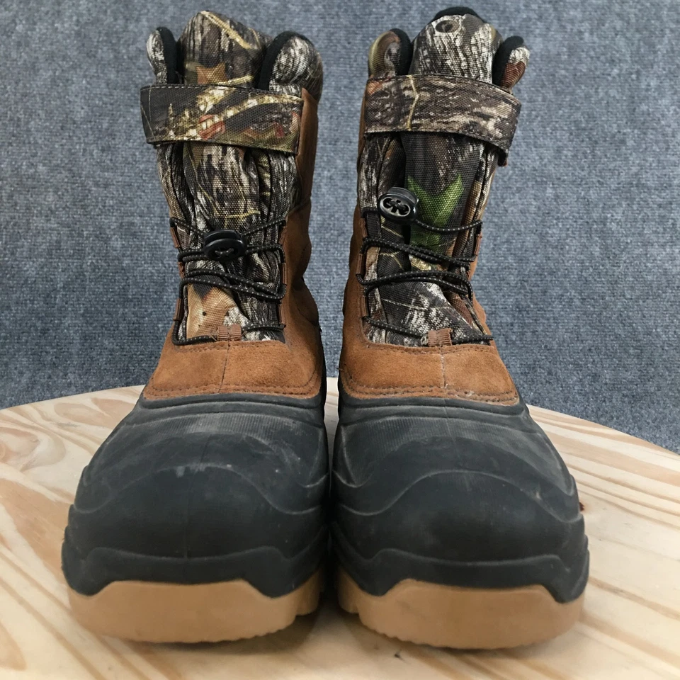 Ozark Trails Botas Para Hombres 12 Invierno Pac Camuflaje Botas para Nieve Marrón Gamuza Con Cordones Foto 3 de 4