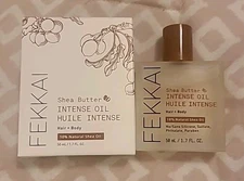 FEKKAI Shea Butter Intense Oil Huile Intense Hair + Body  50 ml/1.7 oz NIB
