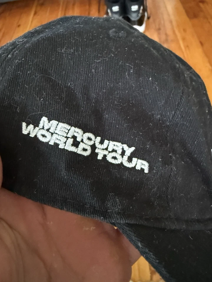 Imagine Dragons Graphic Black Adjustable Mercury World Tour Hat One Size - Image 3 of 4