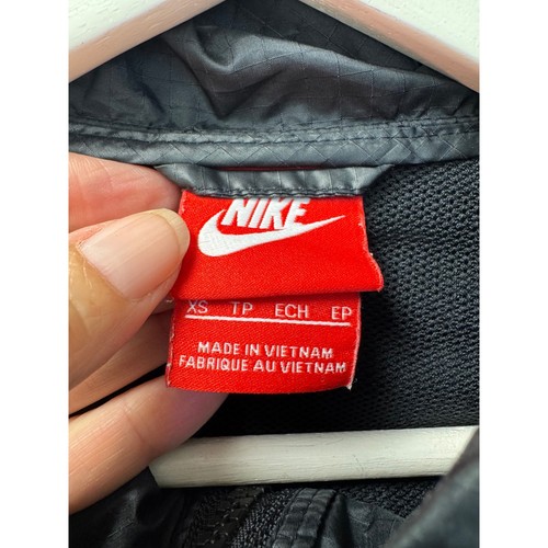 Nike Windrunner Women's Jacket Full Zip Lightweight Black White XS - Picture 10 of 10
