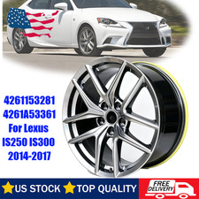 New 18 X 8 Replacement Lead Black Wheel 74292 For Lexus Is250 Is300 2014-2017 New 18 X 8 Replacement Lead Black Wheel 74292 For Lexus Is250 Is300 2014-2017