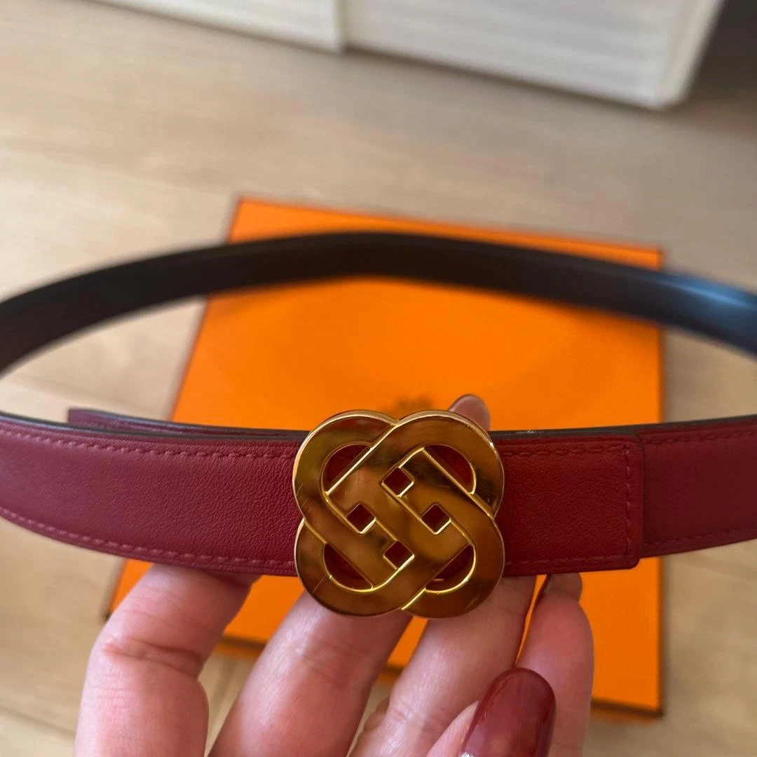 HERMÈS Red Belts for Women for sale | eBay
