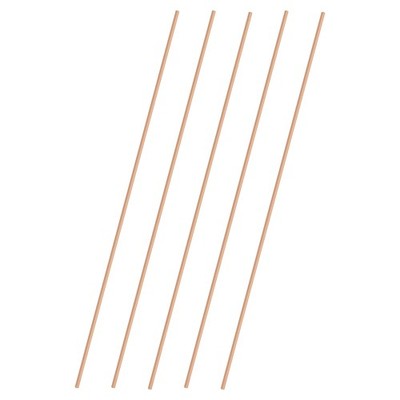 5-Pack Copper Round Rod 2mm x 200mm T2 Copper Stock