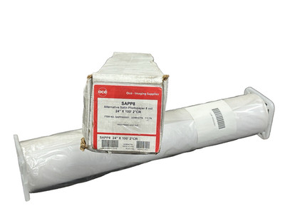 OCE Imaging Supplies Alternative Satin  Photo Paper Roll, 8 mil  24'' x 100' 2''CR