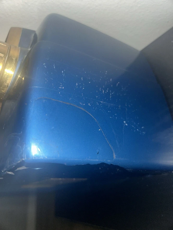 Radio de tubo estilo tablero de instrumentos Sea Blue Crosley ▪︎ 1953 modelo E-15 ▪︎RARO COMO ESTÁ Foto 4 de 4