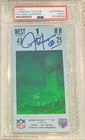 Lawrence Taylor Giants Signed Super Bowl Ticket XXV Nice Autograph PSA/DNA