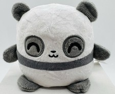 Teeturtle Reversible Plush 4.5 Happy/Angry Gray White Panda Cute Plushmates 2022