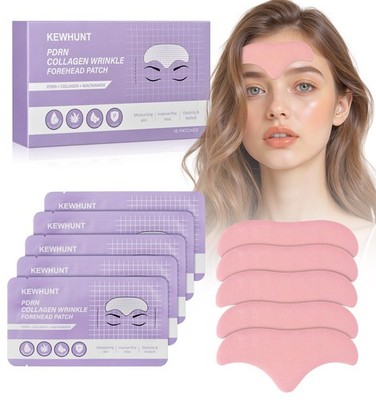Salmon DNA PDRN Forehead Wrinkle Patches, Forehead Collagen Patches Overnight...