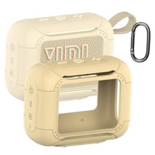 Silicone Cover Case for JBL Go 5 Portable Bluetooth Speaker  Protective Yellow