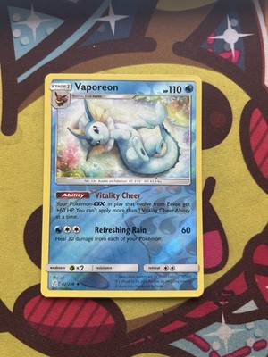 Pokemon Vaporeon 42/236 - SM Kosmische Finsternis - Reverse Holo - Excellent