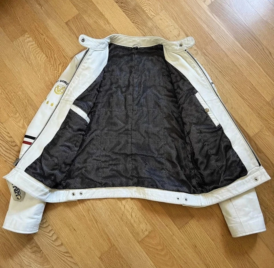 Ferrari Michael Schumacher Edition Leather Jacket for F1 Fans, Original Leather. - Image 2 of 4