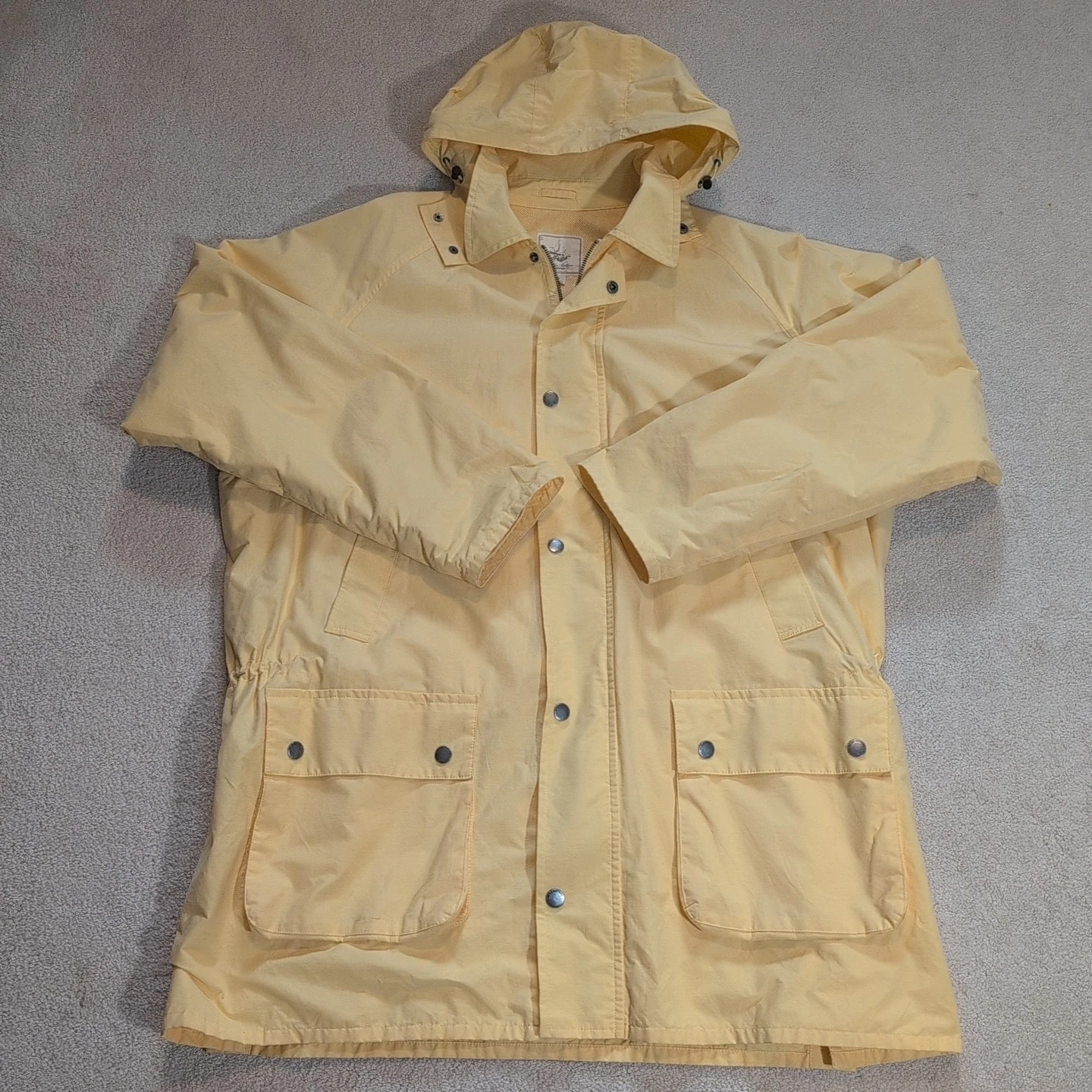 Vintage Brooks Brothers Fisherman Jacket Mens XL Full Zip Sailing Raincoat