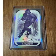 Panini 2025 Phoenix Derrick Henry Baltimore Ravens Contours Insert #3 NFL Silver