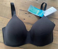 SLOGGI GO CASUAL P Bra In Black Uk Size Large Plus BNWT