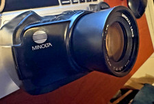 Exquisite and Rare Minolta Riva Zoom 105i Point Shoot Film Camera APZ 35mm-105mm