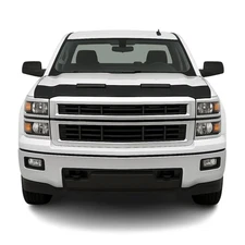 Car Bonnet Mask Hood Bra for Chevrolet Silverado 1500 2014-2015 Black
