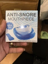 Antisnore Mouthpiece Bpa Free New Customizable Moldable Anti Snore