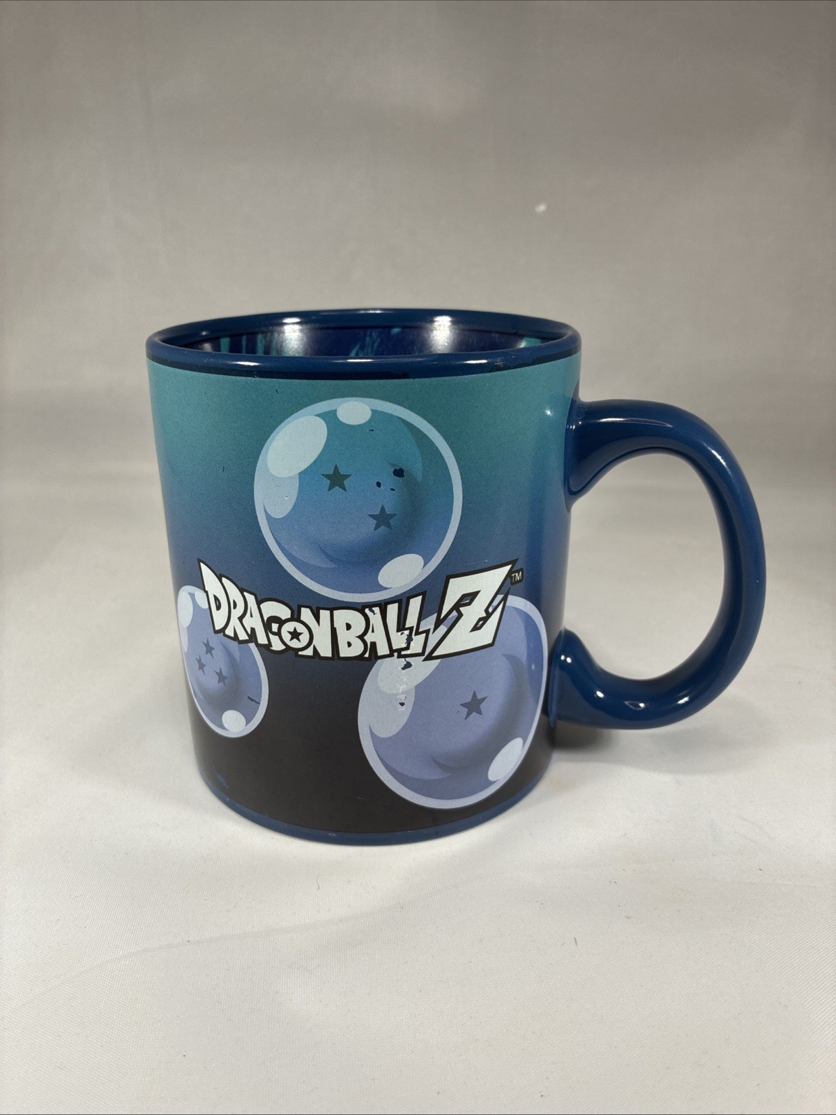 Toei Animation Dragon Ball Z Funimation 20oz Funky Coffee Mug VG Condition