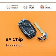 Hyundai I30 2016-2020 Smart 3 Button Remote Key Fob 95440-g3100 Id8a Chip 433mhz Hyundai I30 2016-2020 Smart 3 Button Remote Key Fob 95440-g3100 Id8a Chip 433mhz