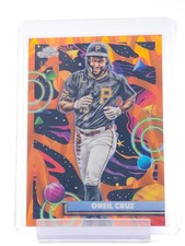 ONEIL CRUZ 2025 TOPPS COSMIC CHROME ORANGE /25 #49 PIRATES BASEBALL Q2045
