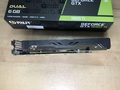 PCパーツ palit GeForce GTX1660Ti DUAL 6GB PALIT GeForce RTX 5060 Ti Dual 8GB NE7506T019P1-GB2062D