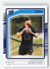 DEVIN LEARY #329 RC 2024 PANINI DONRUSS RAVENS ROOKIE