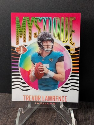 2021 Panini Illusions Trevor Lawrence Jaguars /399 Mystique Red Rookie #MY-1