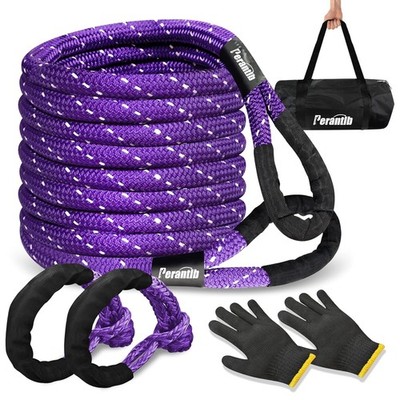 Kinetic Energy Recovery Rope 1 20ft Soft Shackle Glove DIN8315 SDR100 Line