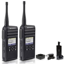 Motorola DTR700 900 MHz Digital 2-Way Radio 50 Channels  2-Pack 