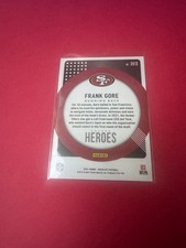 2021 Panini Absolute - Unsung Heroes Frank Gore #UH18🔥🔥