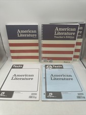 Bob Jones American Literature Text, Tests & Teacher (3rd Edition) 11th Grade NEW