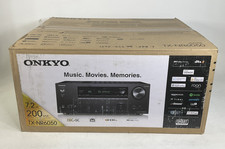 NEW Onkyo TX-NR6050 7.2 Channel 8K 4K AV Receiver