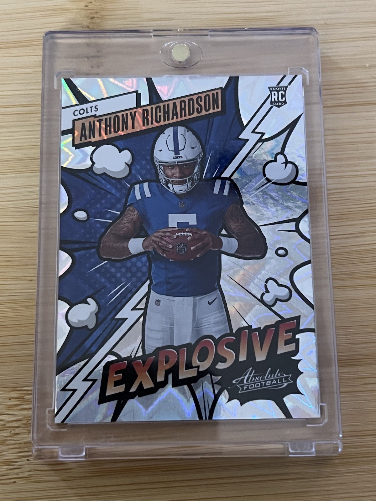 ANTHONY RICHARDSON 2023 PANINI ABSOLUTE #38 ROOKIE EXPLOSIVE RC COLTS SP
