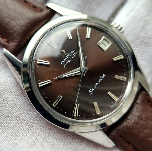 RELOJ OMEGA SEAMASTER AUTOMÁTICO 14701 1 SC CAL562 ESFERA MARRÓN PARA HOMBRE