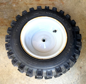Set of OEM TIRE & WHEEL 16x6.50-8  Troy-Bilt  Snowblower  30 inch, hardly used