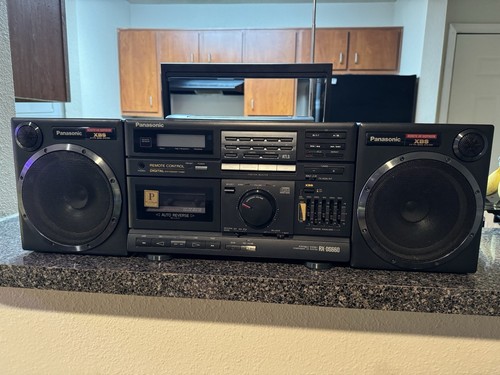 RARE Panasonic RX-DS660 Portable Stereo CD System Cassette Radio Ghetto Boombox