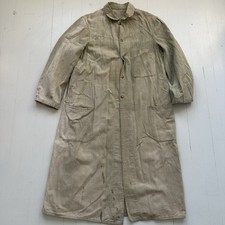 Antique Duster Riding Chore Utility Coat Chest 42 Length 47