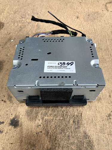 FORD ECOSPORT MK1 RADIO CD PLAYER UNIT 1.0L PETROL MANUAL (2014-2017) DN1518C815 - Picture 1 of 12