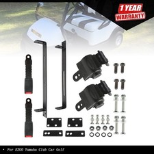 For EZGO Yamaha Club Car Golf Retractable Seat Belt Bracket 2 Passenger US