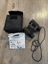 Bushnell Powerview 4x30 Insta Focus Compact Binoculars Black Gently Used