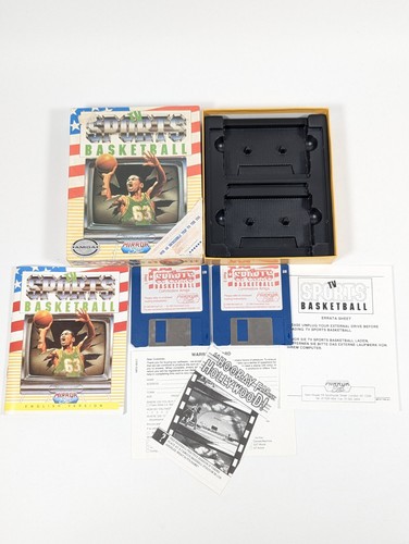 TV Sports Basketball By Cinemaware ~ Original Boxed Amiga Game 1989 - Picture 4 of 13