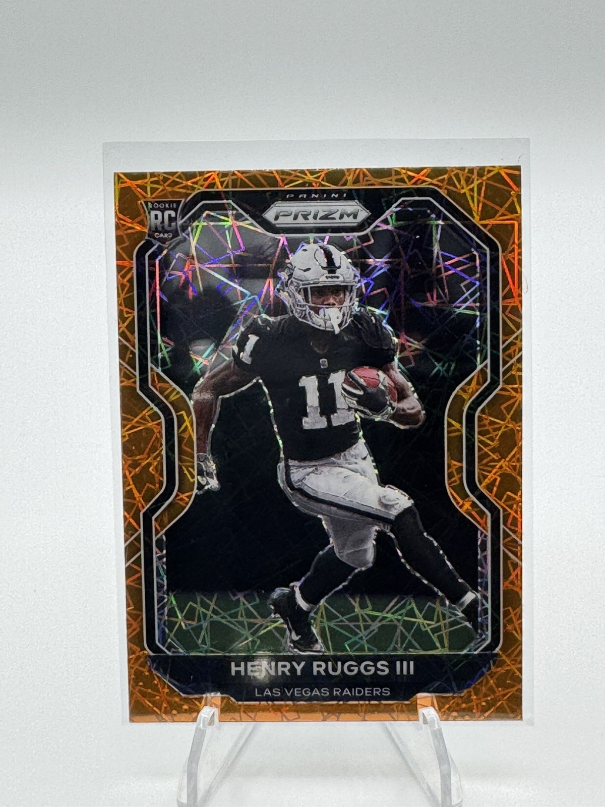 Henry Ruggs III Orange Lazer #372